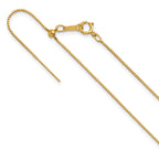 1/20 14K Gold Filled .90mm Adjustable Add-A-Bead Box Chain