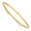 1/20 14K Gold Filled 3.0mm Beaded Tube Stretch Bracelet