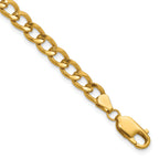 1/20 14K Gold Filled 5.40mm Flat Curb with ext. Bracelet