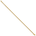 1/20 14K Gold Filled 2.30mm Curb with ext. Bracelet