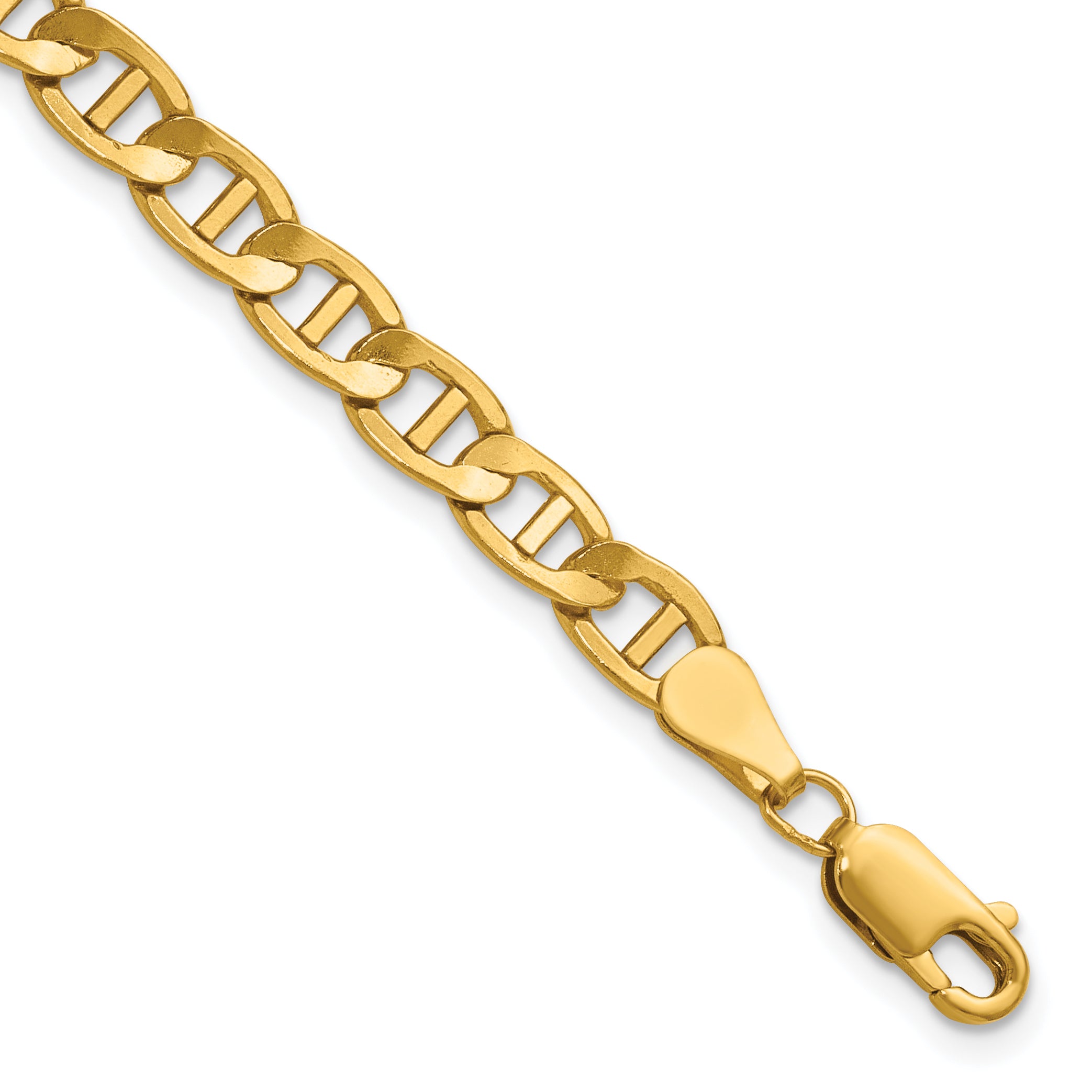 1/20 14K Gold Filled 5.40mm Mariner Link with ext. Bracelet Main image