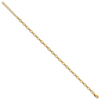 1/20 14K Gold Filled 3.50mm Fancy Figaro with ext. Bracelet
