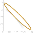 1/20 14K Gold Filled Sparkle 1.30mm Wire Stacking Bangle