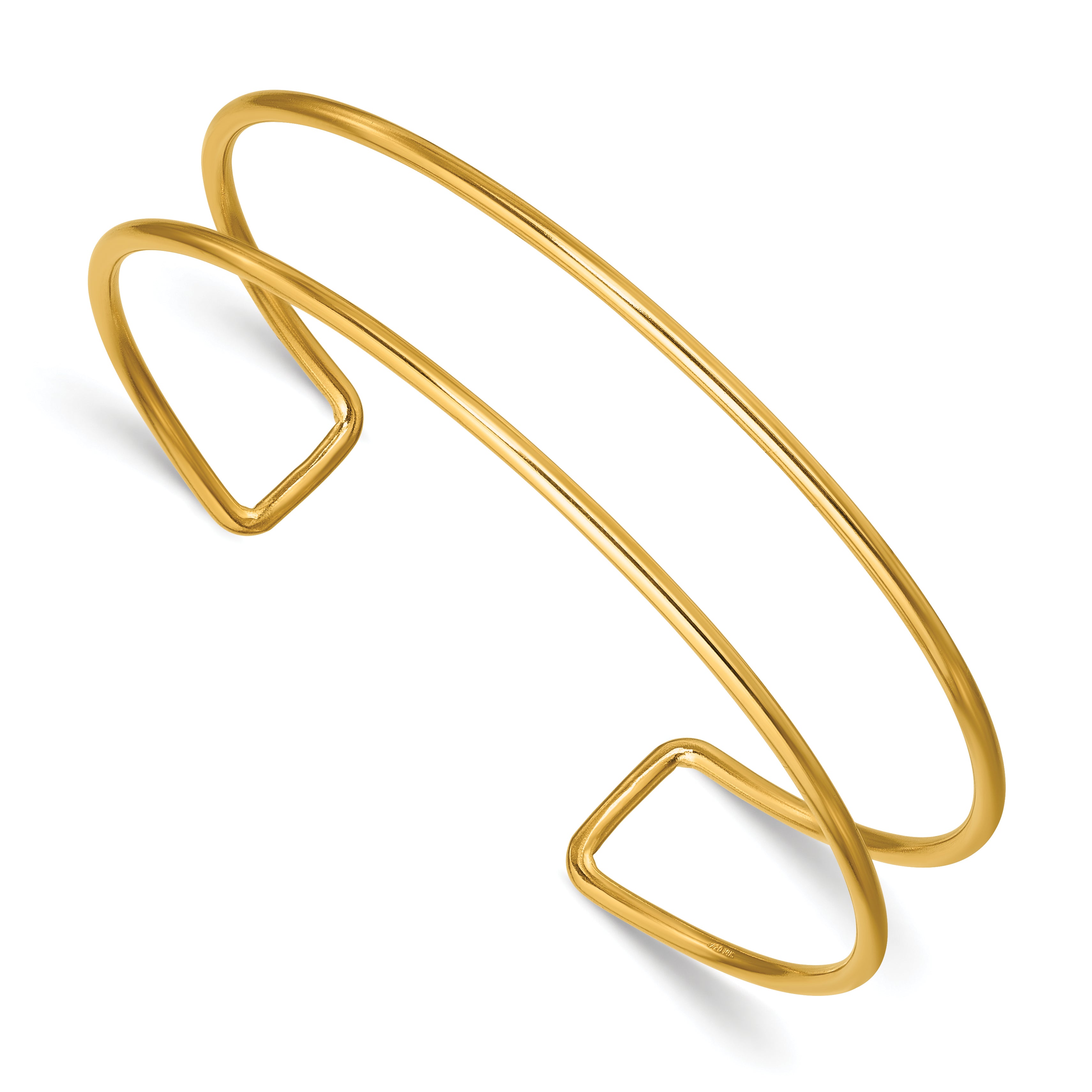 1/20 14K Gold Filled Double Bangle Main image
