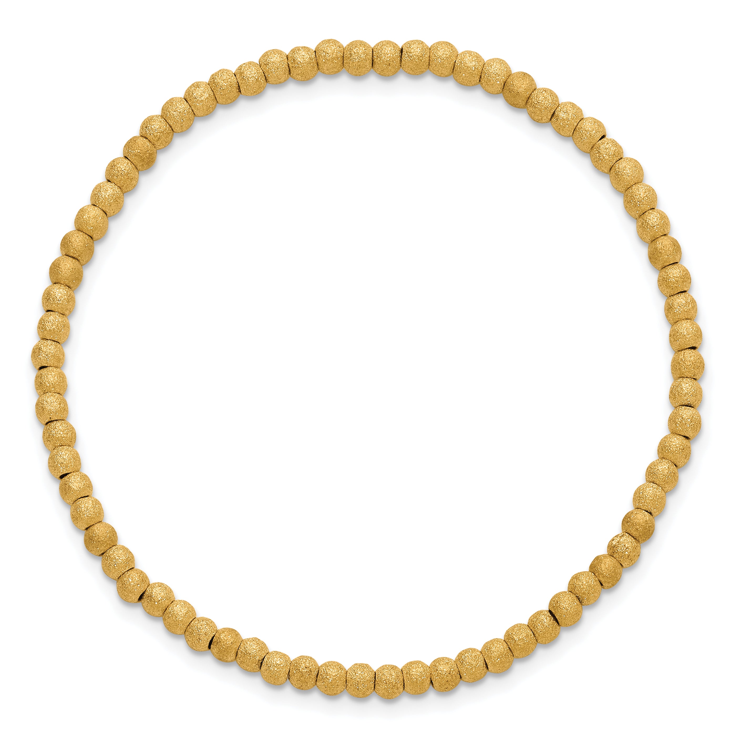 1/20 14K Gold Filled Stardust 3.0mm Stretch Bracelet Secondary image
