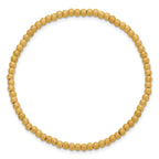 1/20 14K Gold Filled Stardust 3.0mm Stretch Bracelet