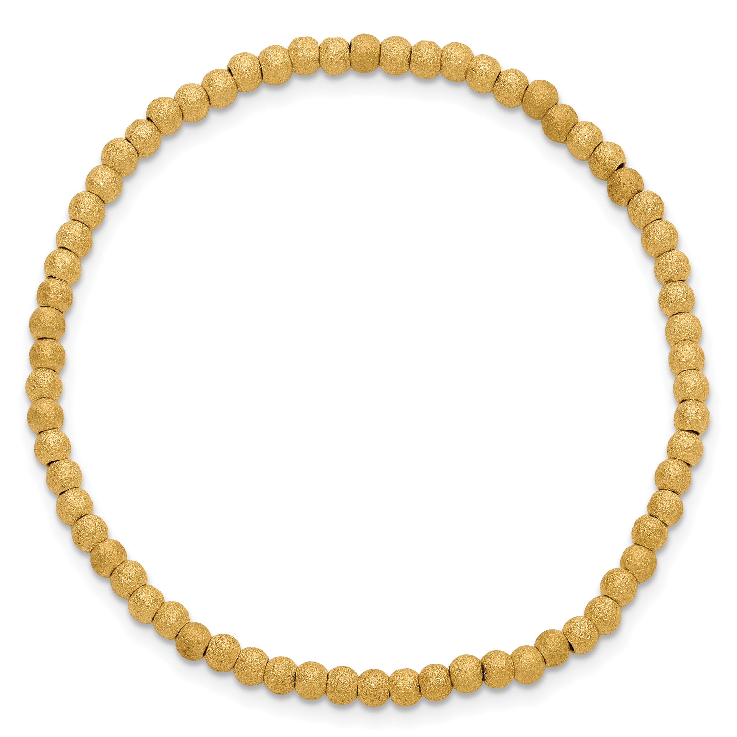 1/20 14K Gold Filled Stardust 3.0mm Stretch Bracelet