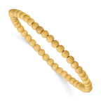 1/20 14K Gold Filled Stardust 4.0mm Stretch Bracelet