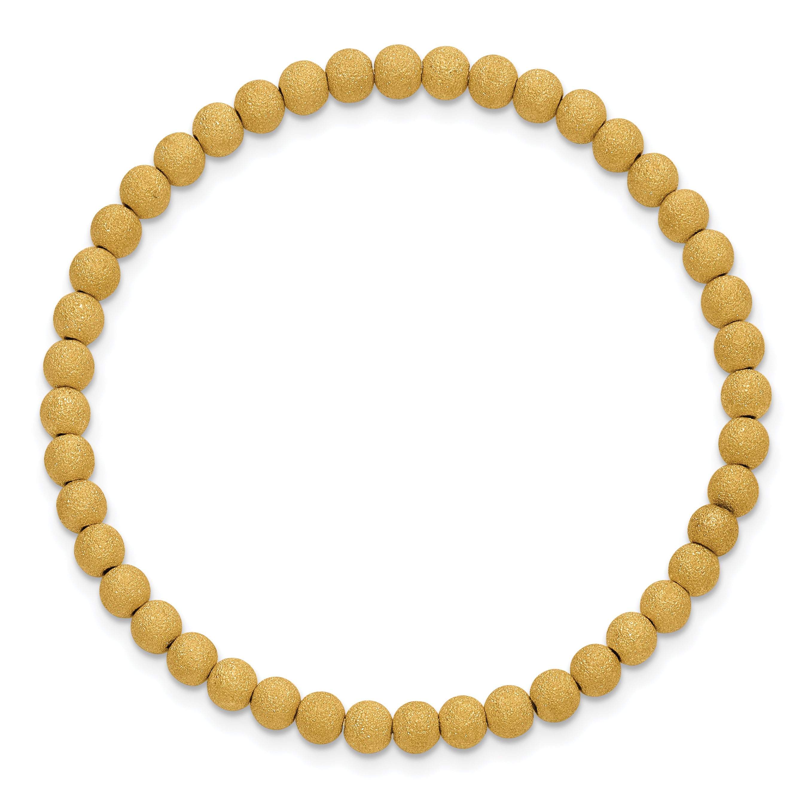 1/20 14K Gold Filled Stardust 4.0mm Stretch Bracelet