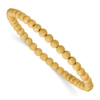 1/20 14K Gold Filled Stardust 4.0mm Stretch Bracelet