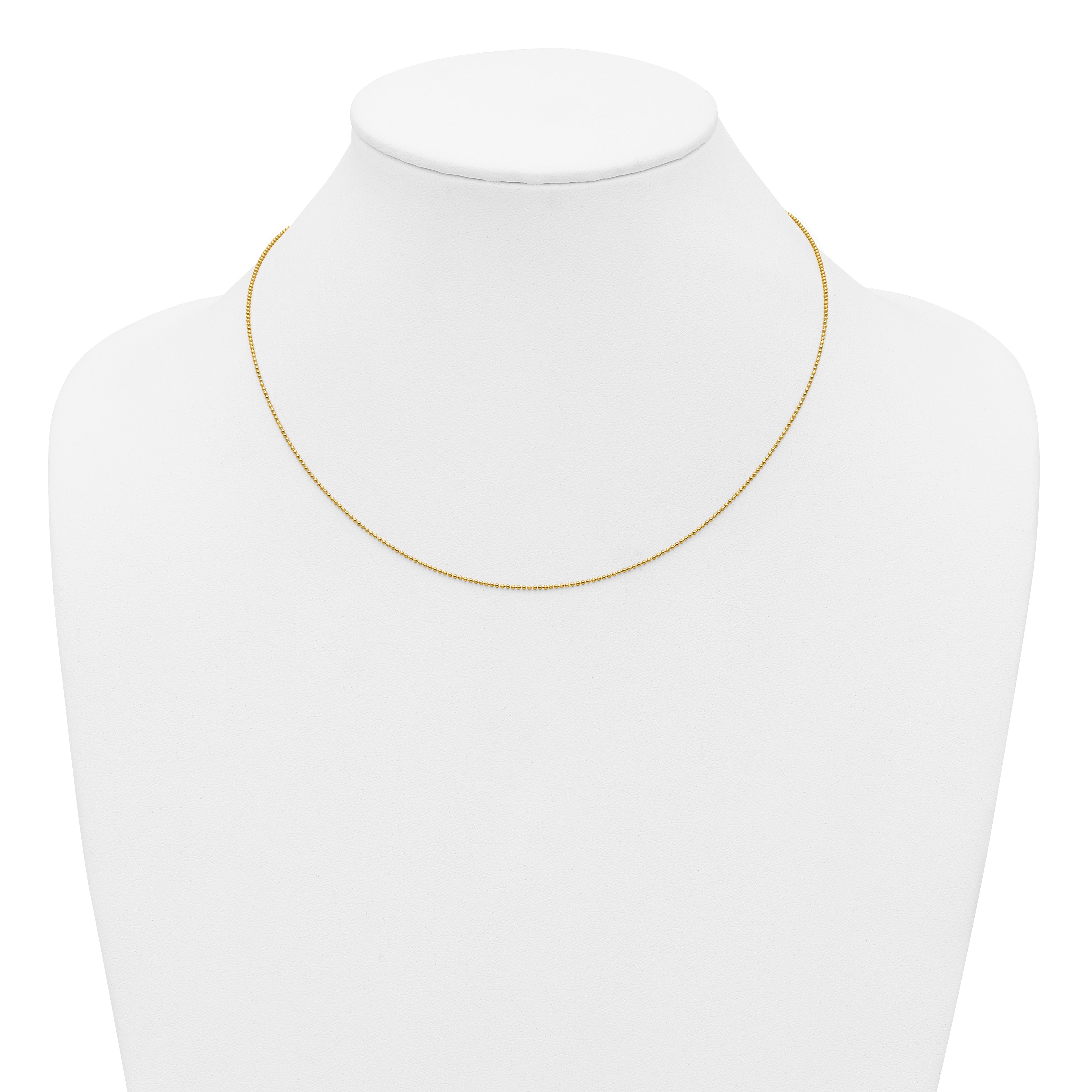 1/20 14K Gold Filled 1.0mm Adjustable Beaded Chain