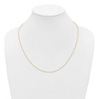 1/20 14K Gold Filled 1.0mm Adjustable Beaded Chain