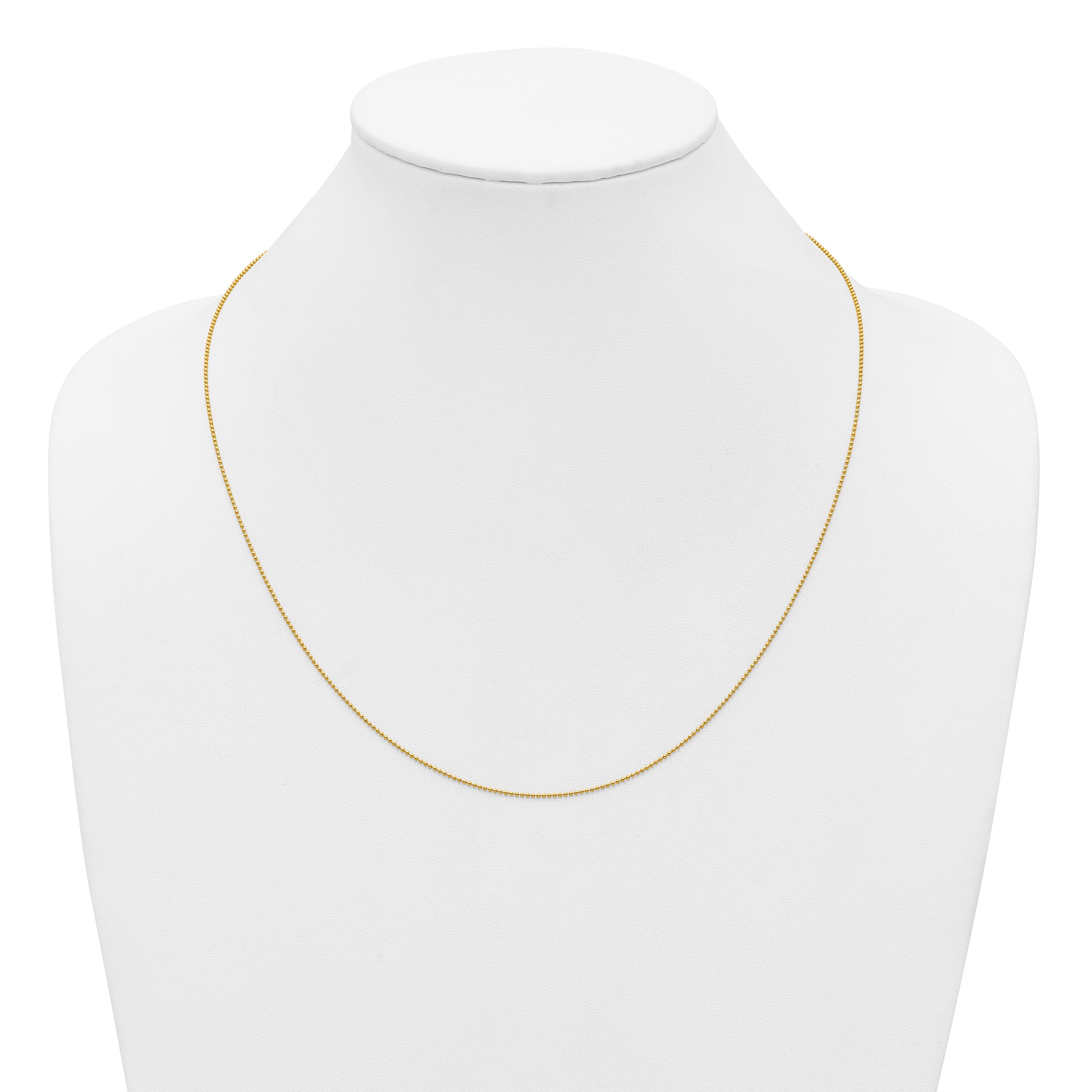 1/20 14K Gold Filled 1.0mm Adjustable Beaded Chain