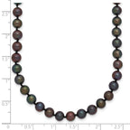 1/20 14K Gold Filled 5-6mm Black Near Round FWC Pearl Necklace