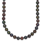 1/20 14K Gold Filled 5-6mm Black Near Round FWC Pearl Necklace