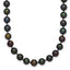 14K Gold-Filled Black Freshwater Cultured Pearl Necklace 5-6mm