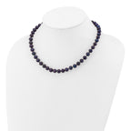 14K Gold Filled 7-8mm Black Cultured Freshwater Pearl Necklace - view 3