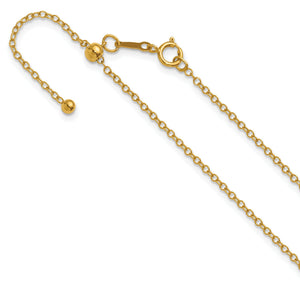 Cable Chain in 14/20 Yellow Gold Filled, 1.7mm, 22" - Sophia Jewelers