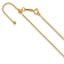14K Gold Filled Adjustable Cable Chain Necklace in 1.7mm Width by Sophia Jewelers