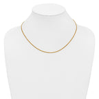 Curb Chain Necklace in 14/20 Gold-Filled Yellow Gold, 2mm