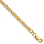 14K Gold Filled Bold Curb Chain Necklace in 3.5mm Width by Sophia Jewelers
