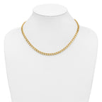 Curb Chain Necklace in 14/20 Gold Filled, 5.25mm
