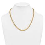 Curb Chain Necklace in 14/20 Gold Filled, 5.25mm