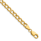 14K Gold Filled Heavy Curb Chain Necklace in 5.25mm Width by Sophia Jewelers