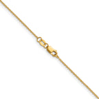 14K Gold Filled Delicate Cable Chain Necklace in 1.15mm Width - view 2