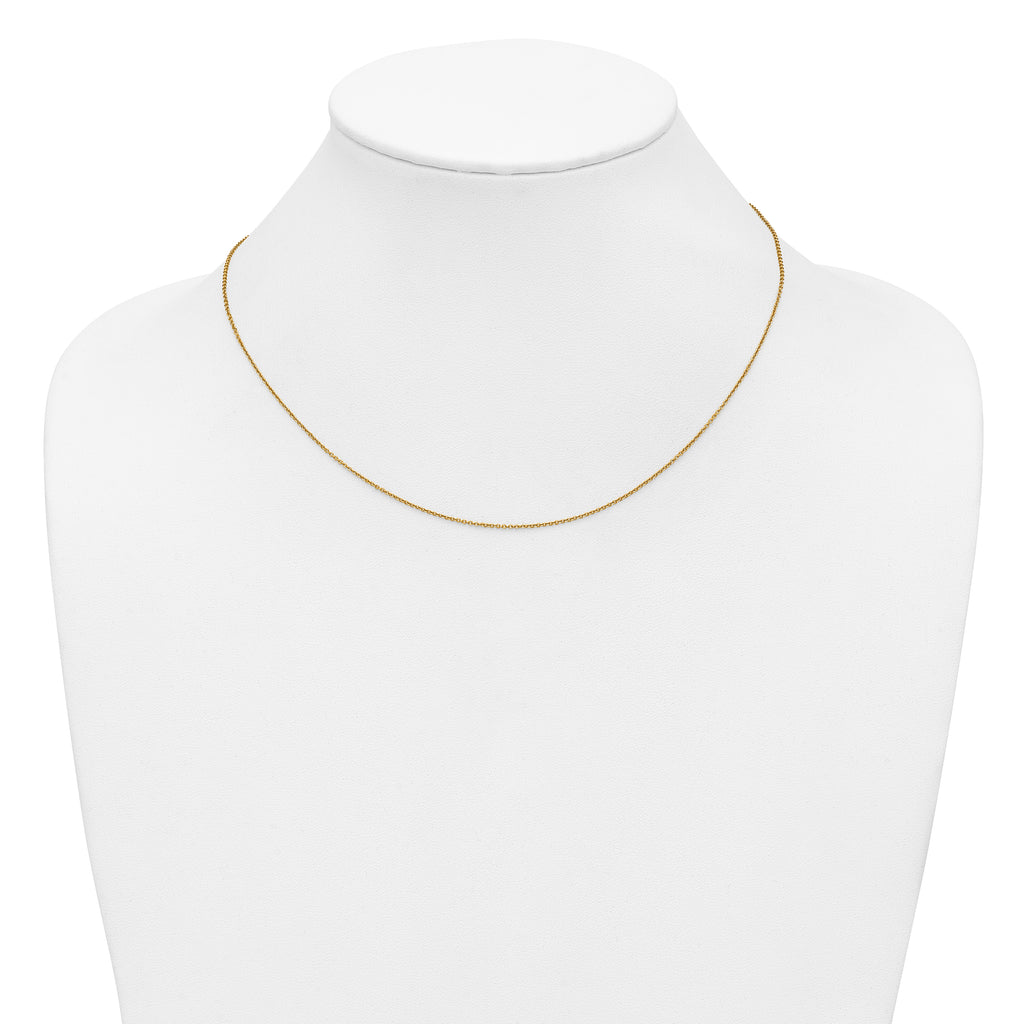 Cable Chain Necklace in 14/20 Gold-Filled Yellow Gold