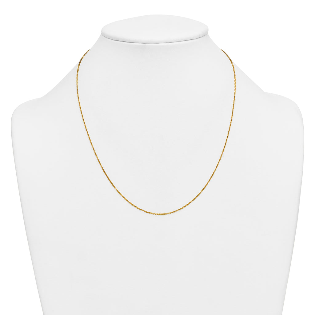 Cable Chain Necklace in 14/20 Gold-Filled Yellow Gold