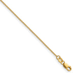 14K Gold Filled Delicate Cable Chain Necklace in 1.15mm Width by Sophia Jewelers