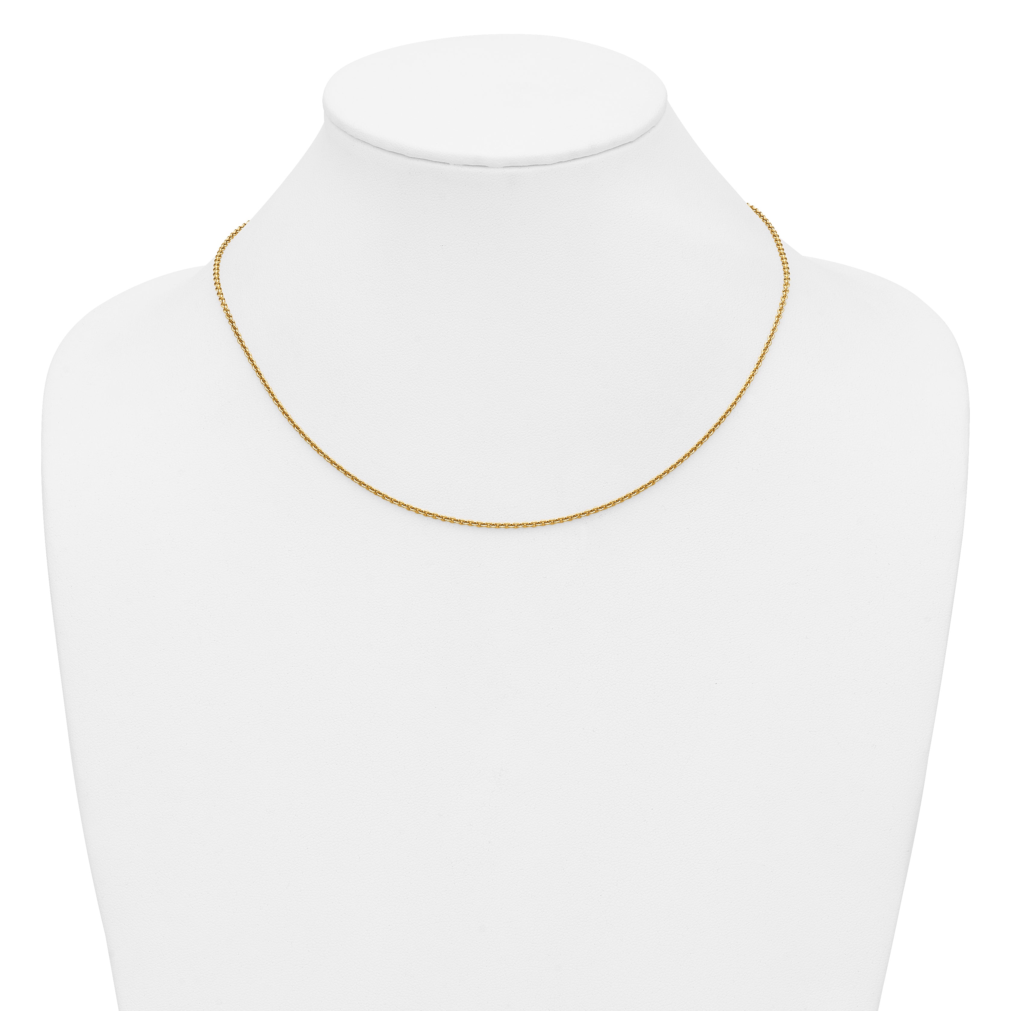 Cable Chain Necklace in 14/20 Gold Filled, 1.7mm