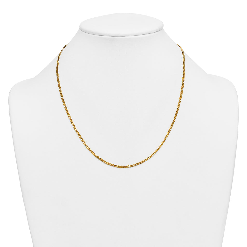 Cable Chain Necklace in 14/20 Gold Filled, 1.7mm