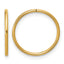 14K Gold Filled 1.0 x 15mm Sleeper Hoop Earrings by Sophia Jewelers