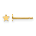 14K Gold Filled 3.3mm Star Post Earrings by Sophia Jewelers