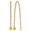 14K Gold Filled 3mm Ball Dangle Threader Earrings by Sophia Jewelers