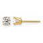 14K Gold Filled 4mm CZ Stud Post Earrings by Sophia Jewelers
