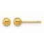 14K Gold Filled 4mm Ball Post Earrings by Sophia Jewelers