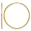 14K Gold Filled 1.0 x 14mm Endless Hoop Earrings by Sophia Jewelers