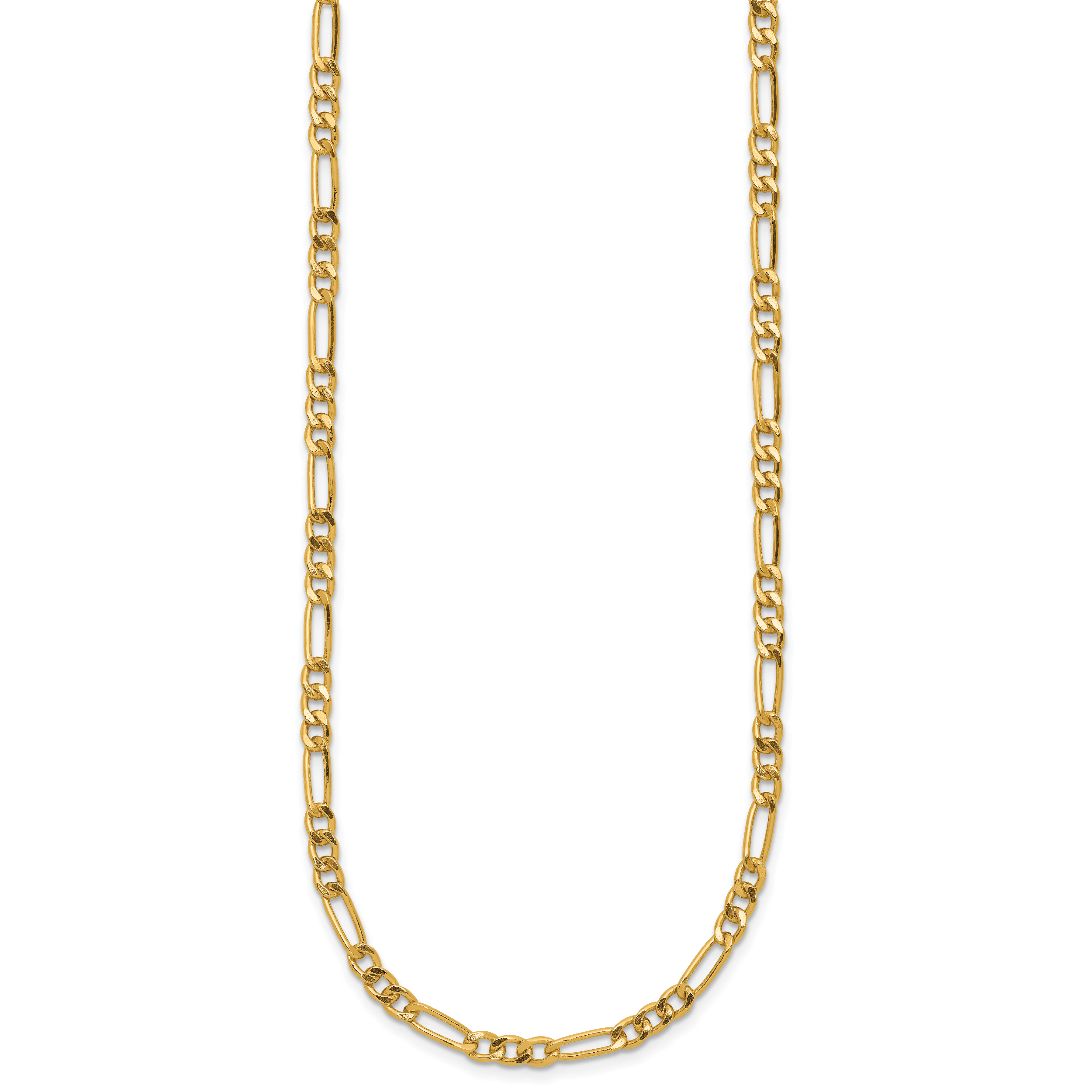 Figaro Chain Necklace in 14/20 Gold Filled, 3.75mm Secondary image