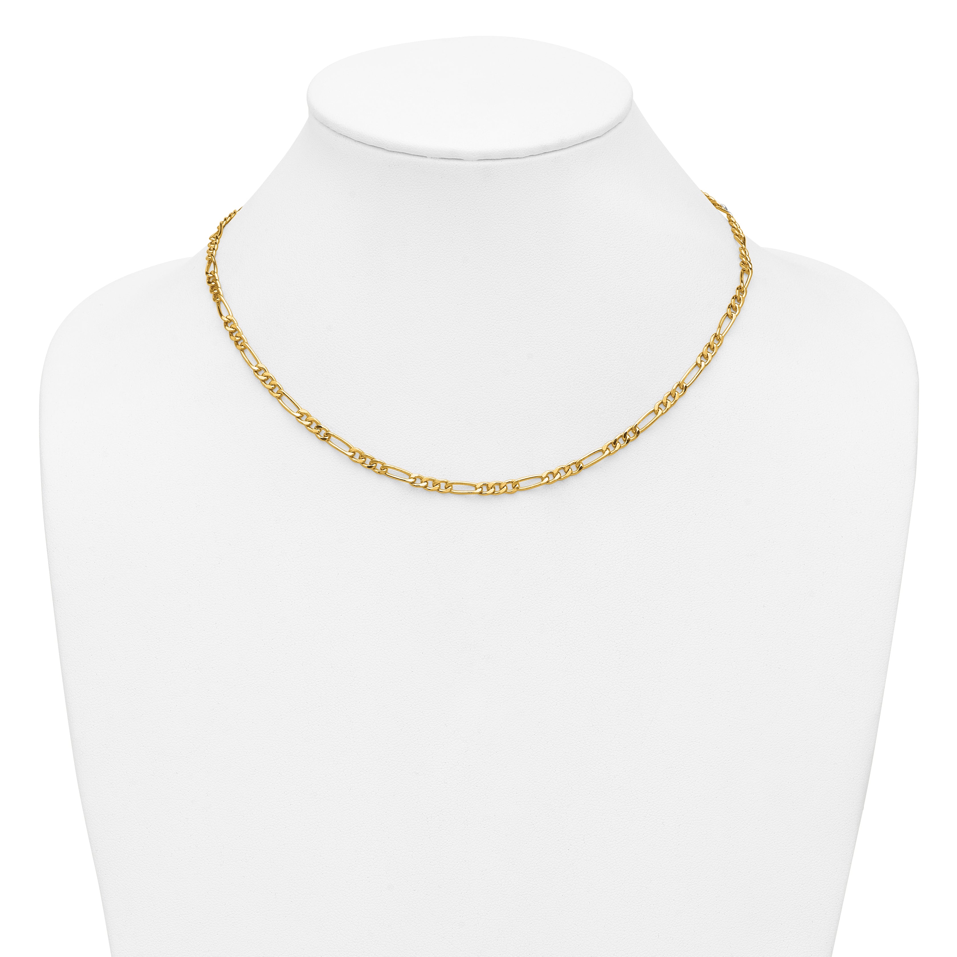 Figaro Chain Necklace in 14/20 Gold Filled, 3.75mm