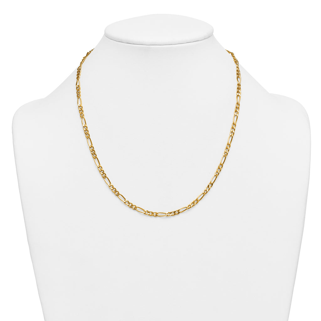 Figaro Chain Necklace in 14/20 Gold Filled, 3.75mm