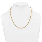 Figaro Chain Necklace in 14/20 Gold Filled, 3.75mm