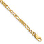 14K Gold Filled Figaro Chain Necklace in 3.75mm Width by Sophia Jewelers