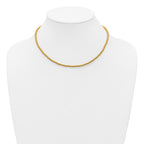 14K Gold Filled 3.0mm Beaded Necklace - view 3