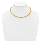 14K Gold Filled 4.0mm Beaded Necklace - view 3
