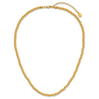 14K Gold Filled 4.0mm Beaded Necklace - view 4
