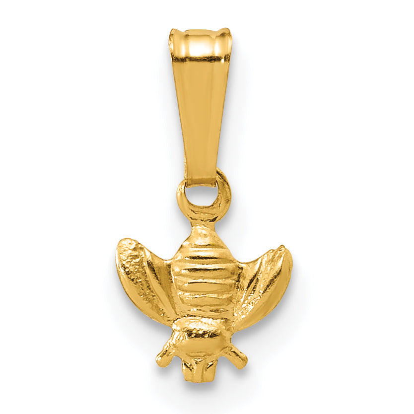 14K Gold Filled Bee Pendant by Sophia Jewelers