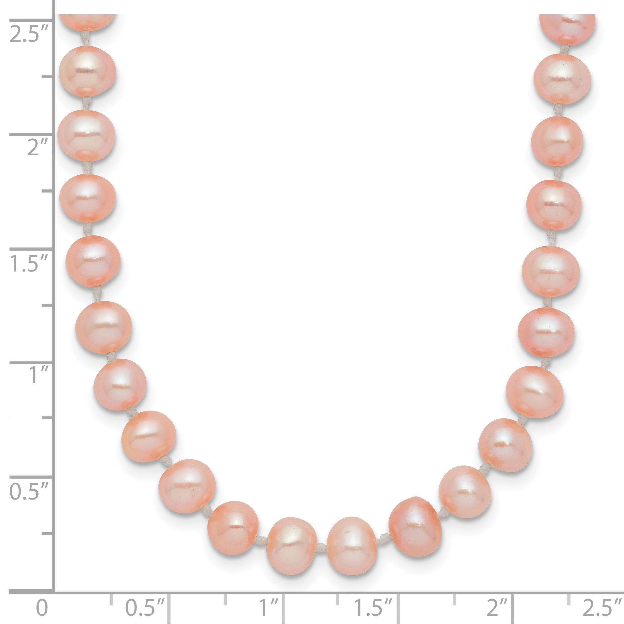 14K Gold Filled 5-6mm Pink Cultured Freshwater Pearl Necklace - view 5